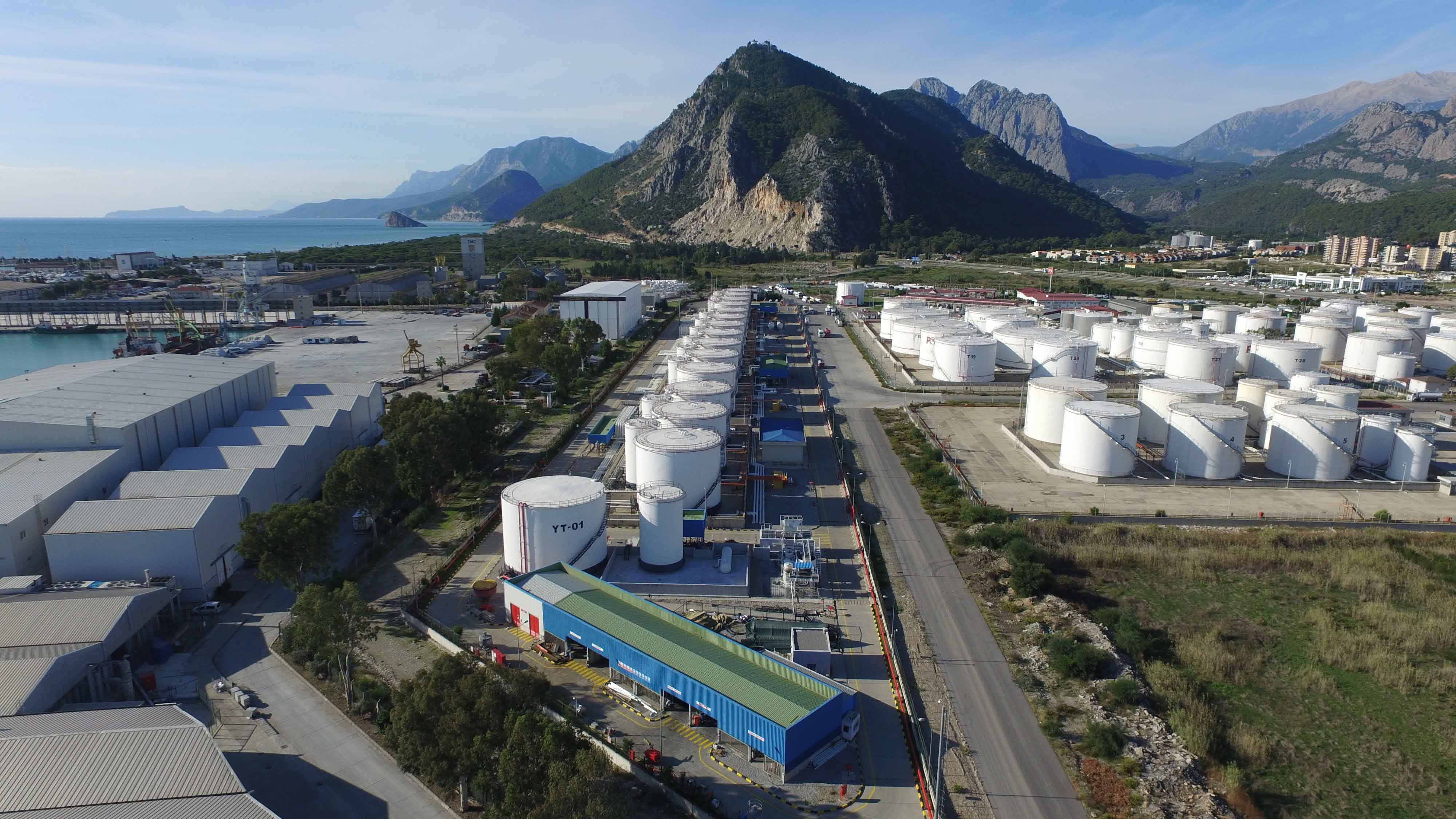 Akdeniz Akaryakıt Depolama Hizmete Girdi