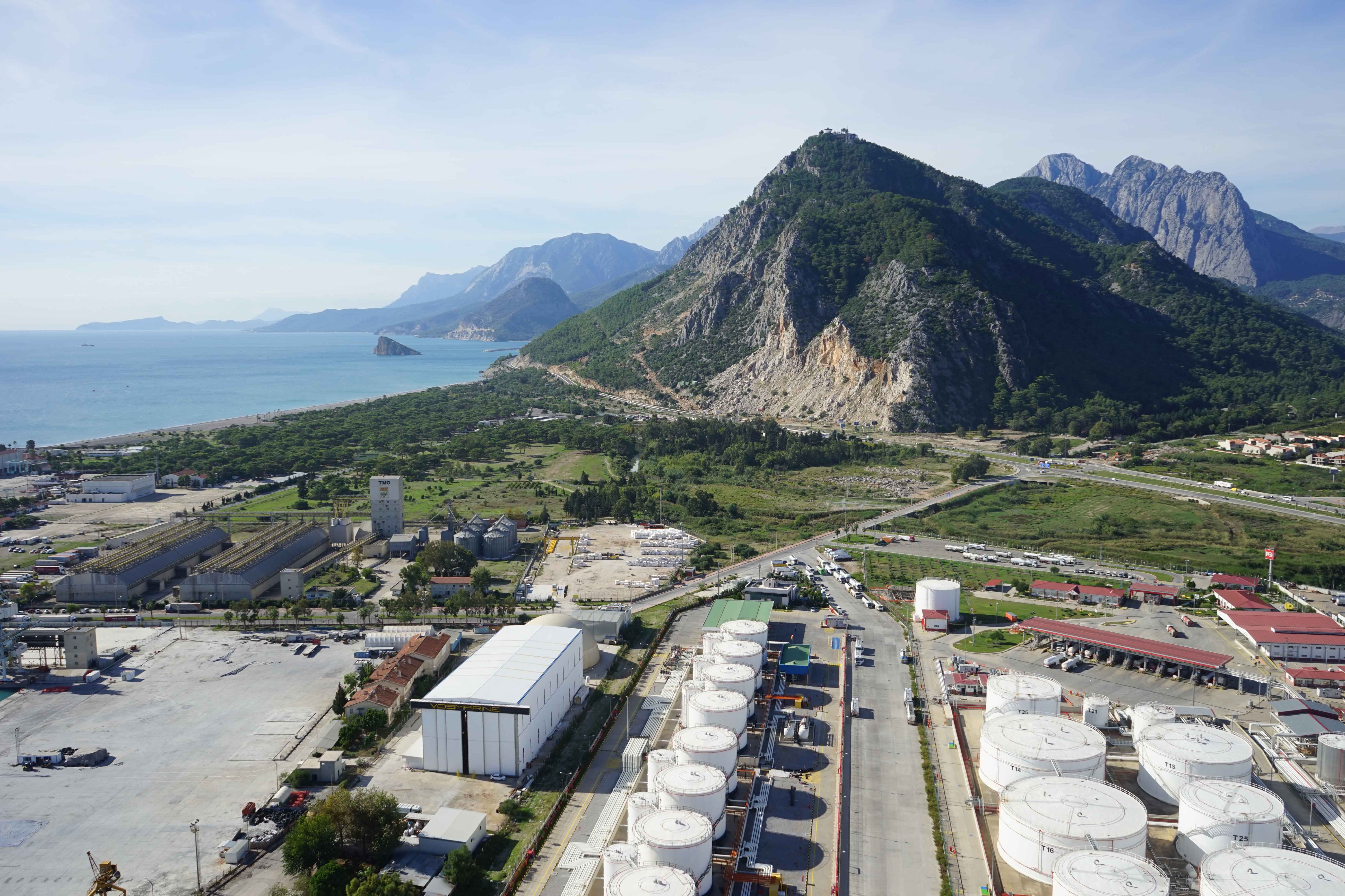 Akdeniz Akaryakıt Depolama Hizmete Girdi